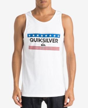 Quiksilver Men's The General Graphic-print Logo Tank