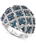 Effy Diamond Dome Ring (2 Ct. T.w.) In 14k White Gold