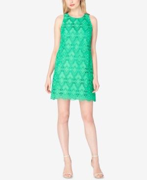 Tahari Asl Diamond Lace Shift Dress
