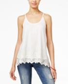 American Rag Lace Handkerchief-hem Cami Top, Only At Macy's