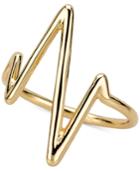 Sarah Chole Heartbeat Ring In 14k Gold