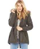 American Rag Coated Parka Coat