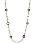 Charter Club Gold-tone Nautical Station Strand Necklace, 42 + 2 Extender, Created For Macy's