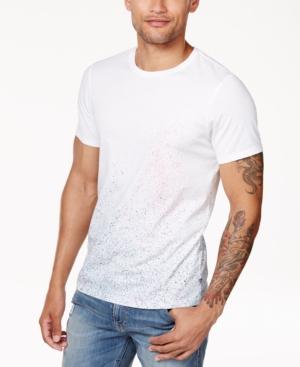 Guess Men's Spray Paint Splatter T-shirt