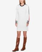 Tommy Hilfiger Striped Sweater Dress, Created For Macy's