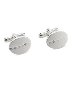 Geoffrey Beene Men's Crystal-accented Cufflinks