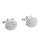 Geoffrey Beene Men's Crystal-accented Cufflinks