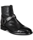 Frye Men's Weston Chain Harness Back-zip Boots Men's Shoes