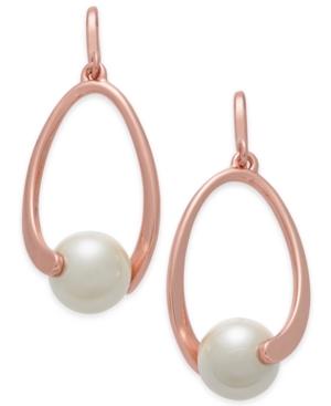 Charter Club Imitation Pearl Drop Earrings, Created For Macy's