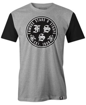 Famous Stars And Straps Men's Rosa Swap-print Logo Cotton T-shirt