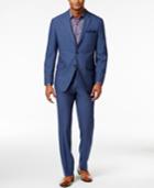 Perry Ellis Men's Slim-fit Light Blue Suit