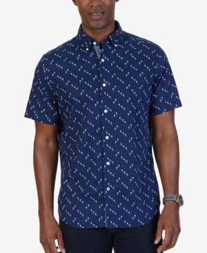 Nautica Men's Classic-fit Floral Shirt
