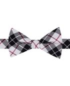 Tommy Hilfiger Men's Tartan To-tie Silk Bow Tie