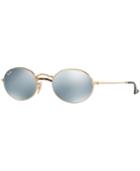 Ray-ban Oval Flat Lens Sunglasses, Rb3547n 51