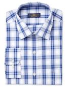 Club Room Men's Classic-fit Check Dress Shirt, Created For Macy's