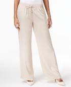Calvin Klein Wide-leg Soft Pants