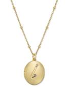 Kate Spade New York Gold-tone Initial A Oval Locket Necklace