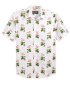 American Rag Men's Flamingo Graphic-print Shirt, Only At Macy's