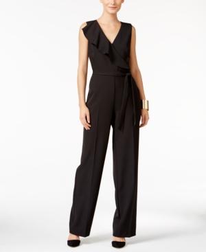 Thalia Sodi Ruffled Surplice Jumpsuit, Only At Macy's