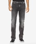 Calvin Klein Jeans Men's Slim-fit Straight Capri Moto Jeans
