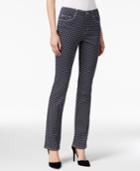 Charter Club Petite Iconic-print Straight Leg Pants, Only At Macy's