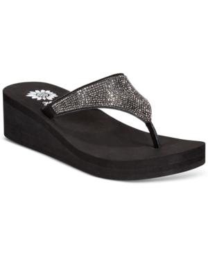 Yellow Box Aeon Wedge Sandals Women's Shoes