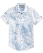 Calvin Klein Jeans Men's Heather Splatter Cotton Shirt