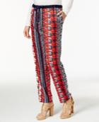 Tommy Hilfiger Houndstooth-print Drawstring Pants