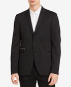 Calvin Klein Men's Notched Lapel Slim-fit Jacket