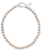 Charter Club Silver-tone Imitation Pearl Collar Necklace, Created For Macy's