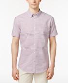 Tommy Hilfiger Men's Brenton Striped Cotton Shirt