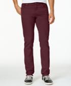 William Rast Men's Slim-fit Straight-leg Dean Twill Pants