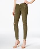Guess Athletic Forest Green Wash Jeggings