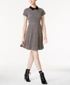 Maison Jules Collared Fit & Flare Dress, Created For Macy's