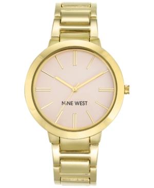 Nine West Women's Gold-tone Bracelet Watch 36mm