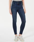 Vanilla Star Juniors' Three-button High-rise Skinny Jeans