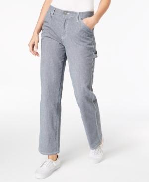 Dickies Juniors' Striped Carpenter Jeans