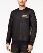 Guess Men's Zip-pocket Sweatshirt