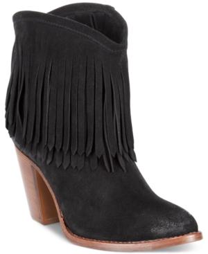 Frye Women's Ilana Fringe Booties Women's Shoes