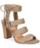 Xoxo Binnie Strappy Block-heel Sandals Women's Shoes