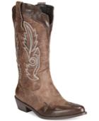 Dolce By Mojo Moxy Quiggly Western Cowboy Boots Women's Shoes
