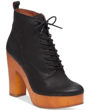 Lucky Brand Women's Tafari Platform Booties Women's Shoes