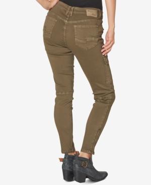 Silver Jeans Co. Cargo Black Wash Skinny Jeans