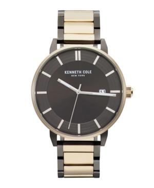 Kenneth Cole New York Men's Two-tone Stainless Steel Bracelet Watch 44mm