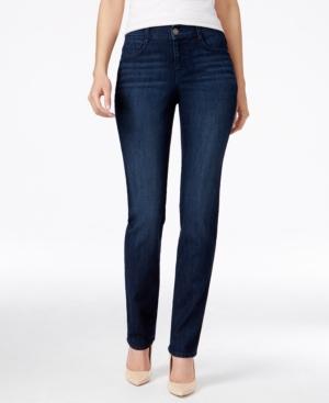 Style & Co Tummy-control Slim-leg Jeans, Only At Macy's