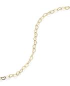 Giani Bernini 24k Gold Over Sterling Silver Anklet, Heart Chain Anklet, Created For Macy's