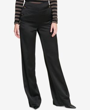 Tommy Hilfiger Wide-leg Sailor Pants, Created For Macy's