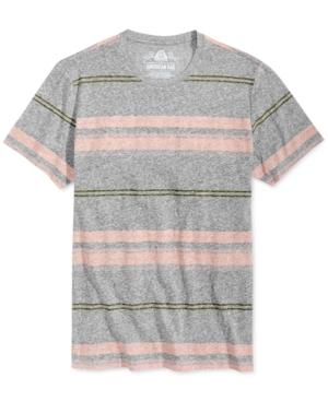 American Rag Men's Textured Stripe T-shirt, Only At Macy's