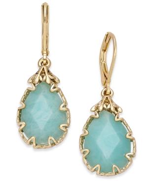 Lonna & Lilly Gold-tone Stone Drop Earrings