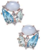 Danori Openwork Crystal Stud Earrings, Created For Macy's